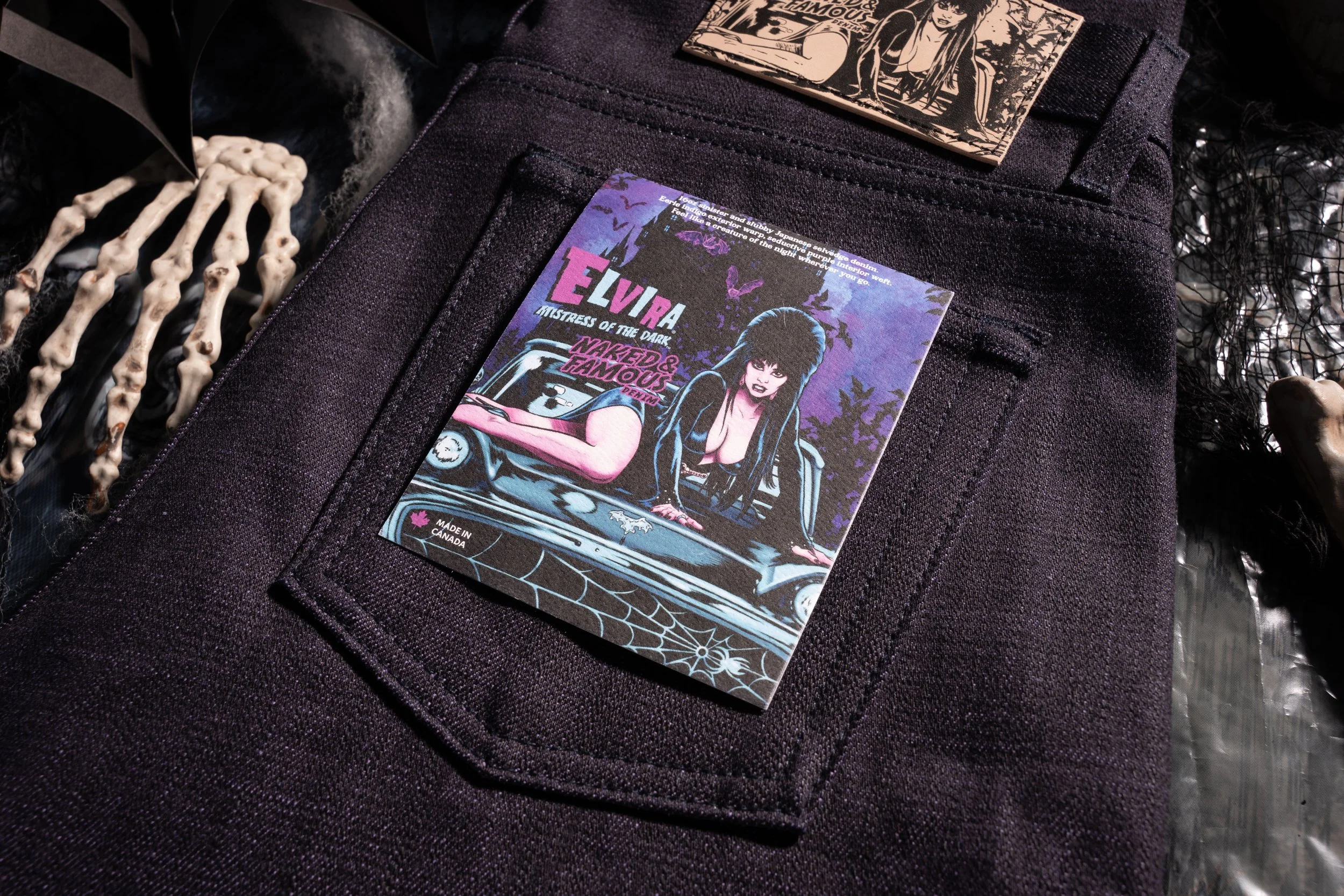 The Elvira - Mistress Of The Dark Selvedge: A Spooky Delight For Denim